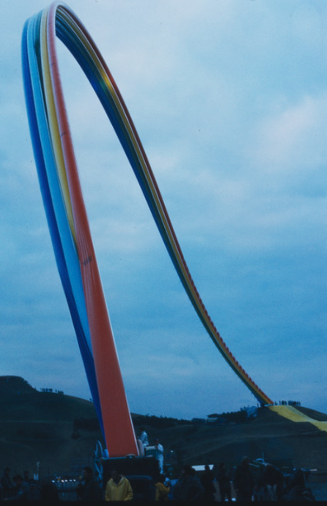 Der Regenbogen über dem Olympiasee